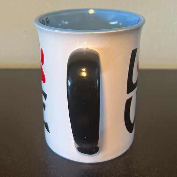 Cottage Creek DOG LOVE Paw Print Ceramic Mug ~ DOG MOM  🐾  DOG DAD ~ Puppy - Picture 3 of 8